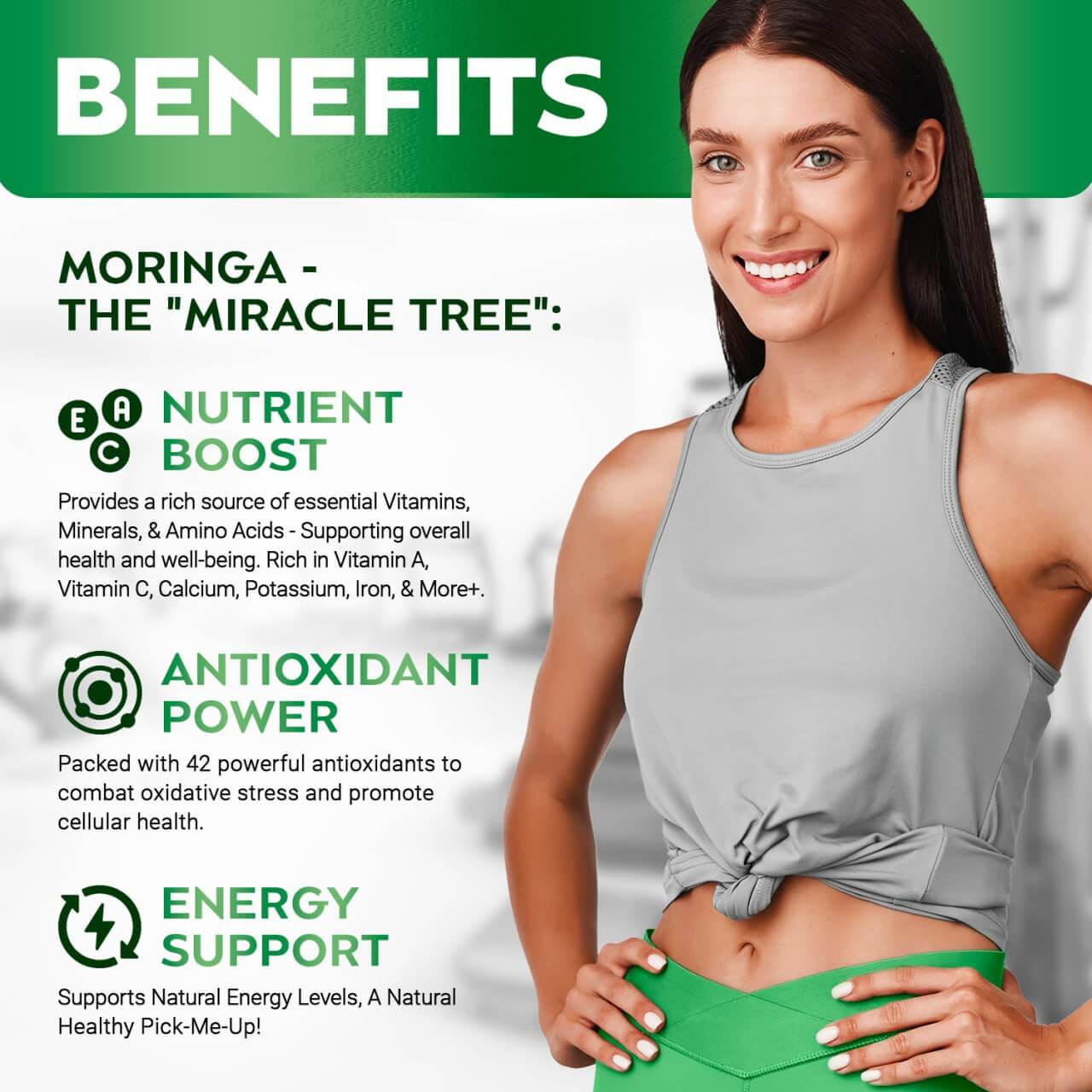 TrueLeaf Moringa – Naturally Lowers Cortisol To Help Restore Balance Inside and Out