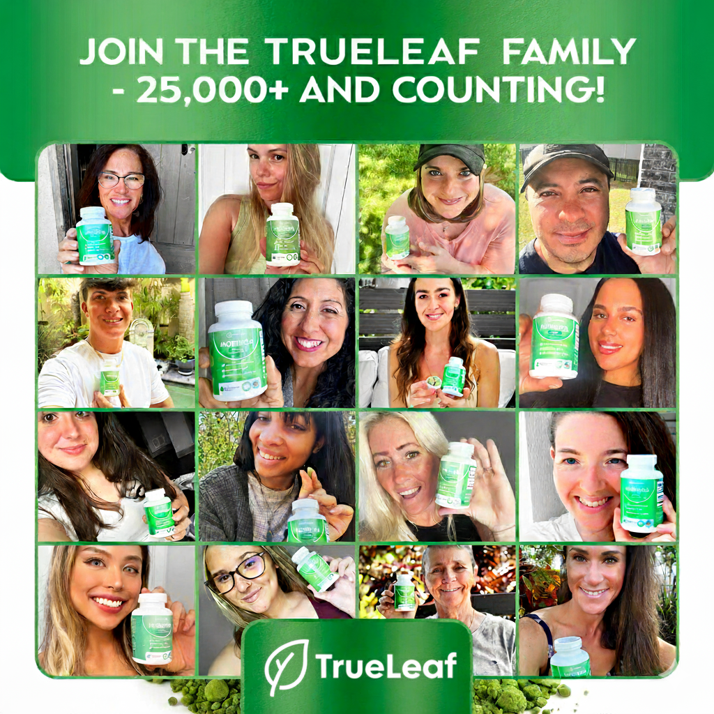 TrueLeaf Moringa – Naturally Lowers Cortisol To Help Restore Balance Inside and Out