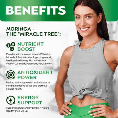 TrueLeaf Moringa – Naturally Lowers Cortisol To Help Restore Balance Inside and Out