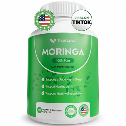 TrueLeaf Moringa – Naturally Lowers Cortisol To Help Restore Balance Inside and Out